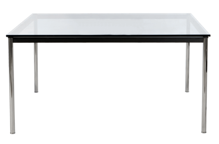ル・コルビュジエ＋ピエール・ジャンヌレ＋シャルロット・ペリアンがデザインしたLC10ダイニングテーブルW1400×D800×H700